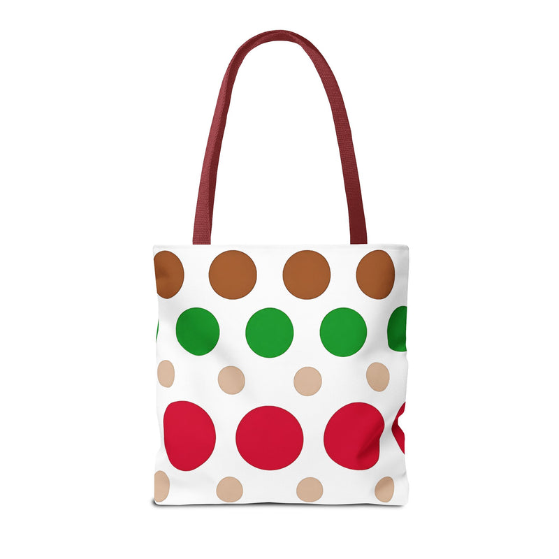 Colorful Polka Dot Tote Bag