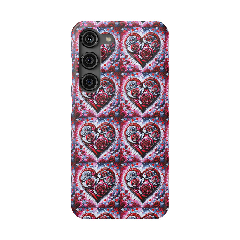 Rose Heart - Slim Phone Case