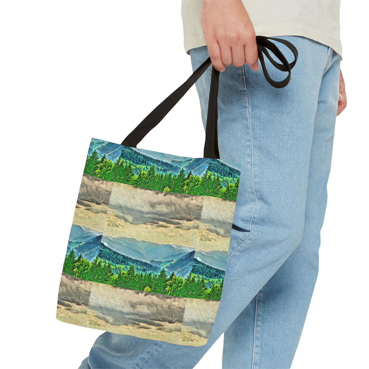 Forest Landscape Tote Bag (AOP)