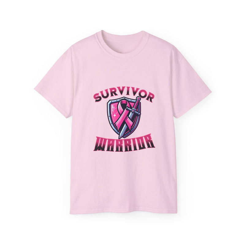Survivor Warrior - Breast Cancer Survivor Ultra Cotton T-Shirt
