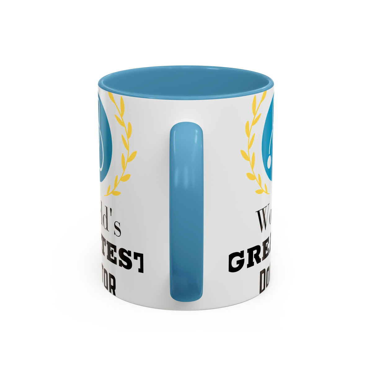 World's Greatest Doctor Accent Coffee Mug - Doctor Gift