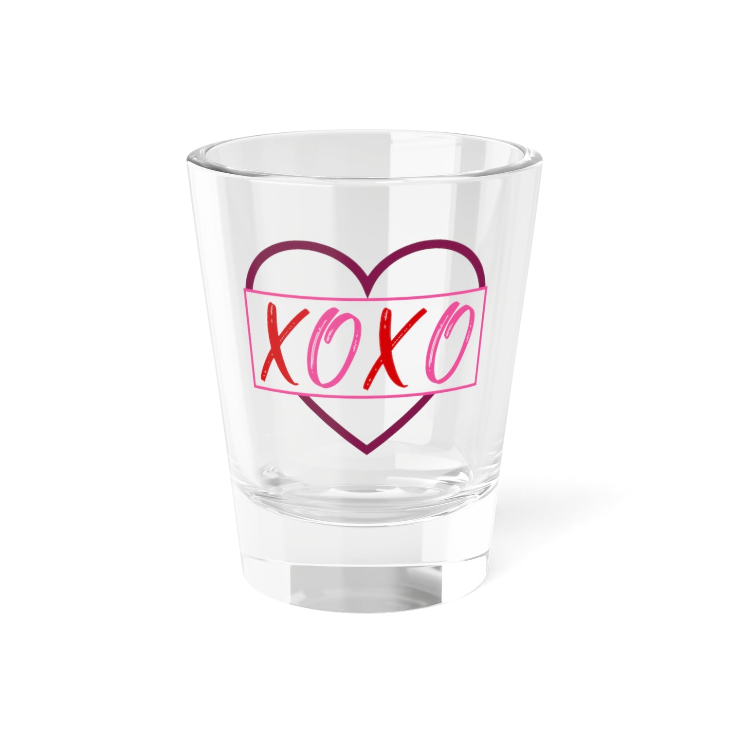 XOXO Romantic Shot Glass 1.5oz