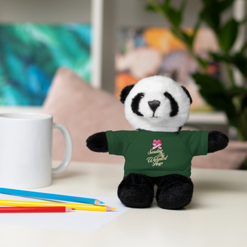 Sending My Warmest Hugs - Sympathy Stuffed Animals with Tee