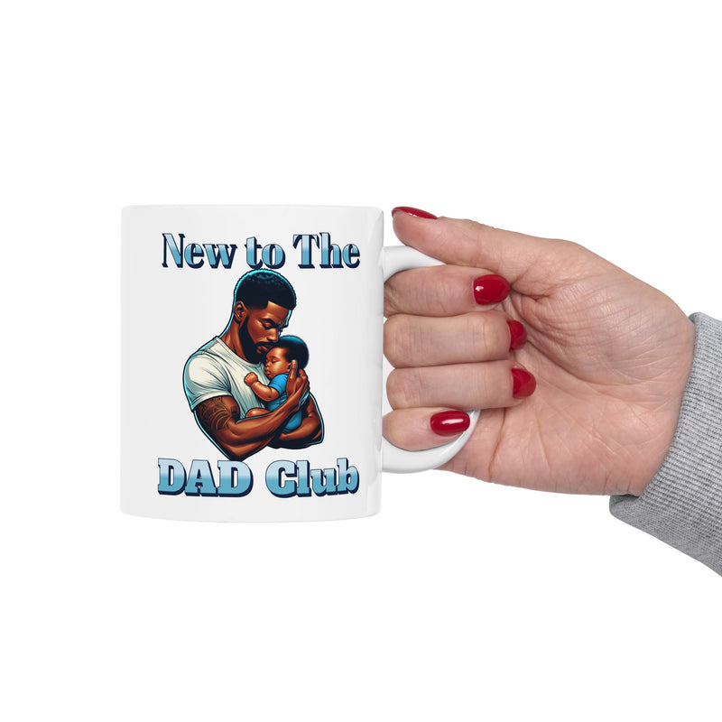 New to The Dad Club - New Baby Coffee Mug - B