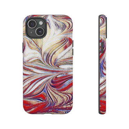 Abstract Acrylic Swirl Tough Cases