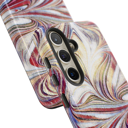 Abstract Acrylic Swirl Tough Cases