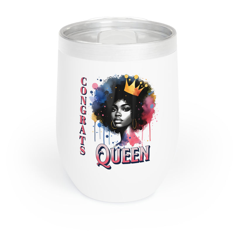 Congrats Queen Wine Tumbler