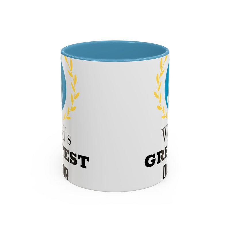 World's Greatest Doctor Accent Coffee Mug - Doctor Gift