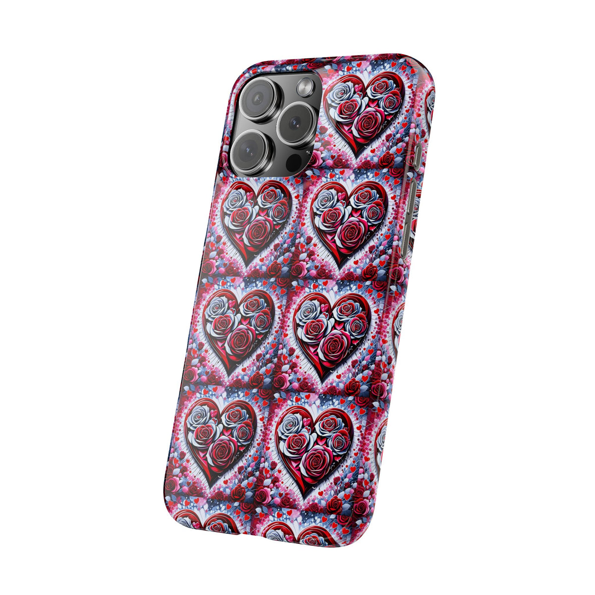 Rose Heart - Slim Phone Case