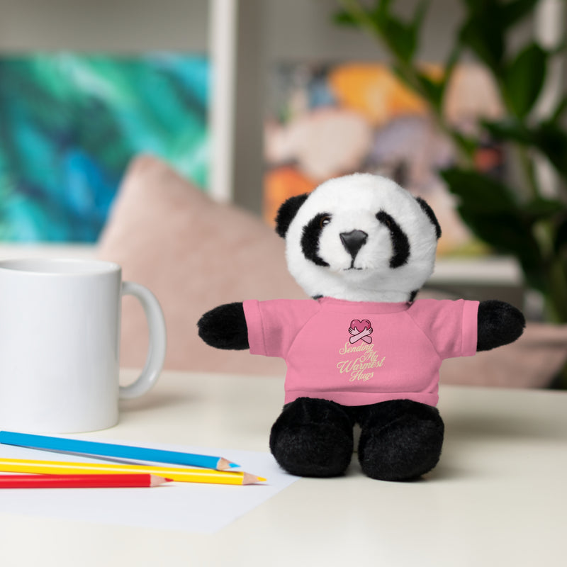 Sending My Warmest Hugs - Sympathy Stuffed Animals with Tee