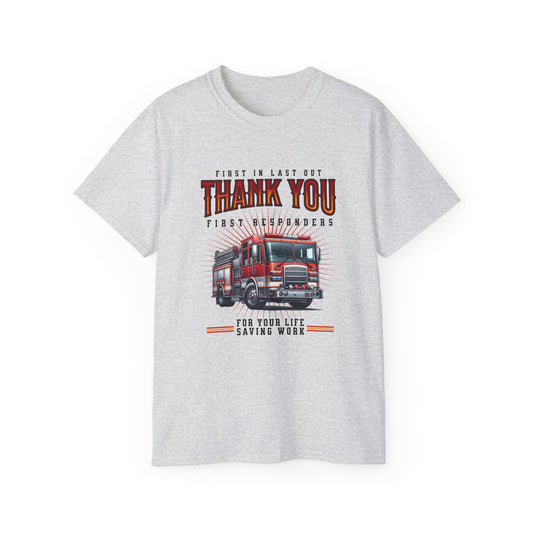 Thank You First Responders Unisex Ultra Cotton T-Shirt