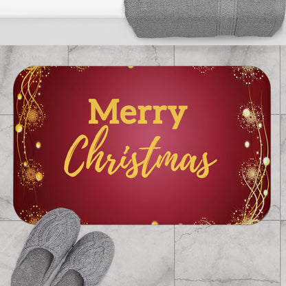 Merry Christmas Bath Mat