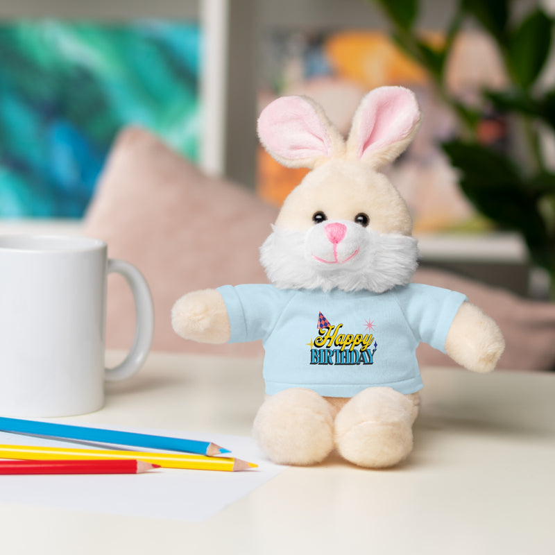 Happy Birthday -  Stuffed Animals with Tee