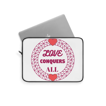 "Love Conquers All" Laptop Sleeve