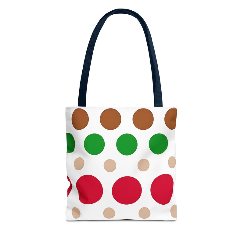 Colorful Polka Dot Tote Bag