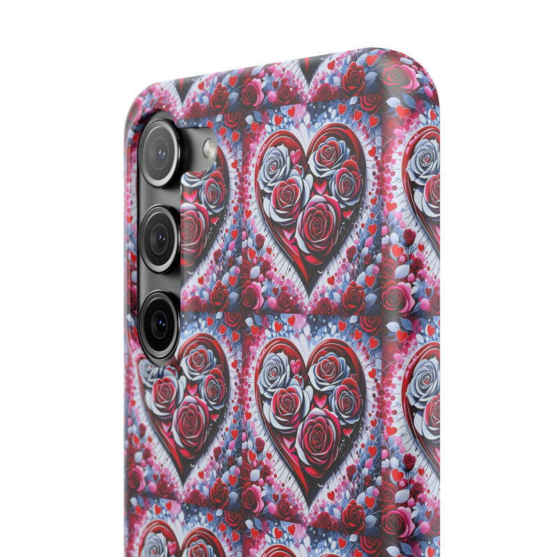 Rose Heart - Slim Phone Case