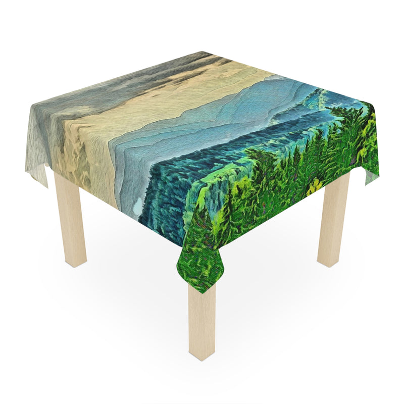 Forest Landscape Tablecloth