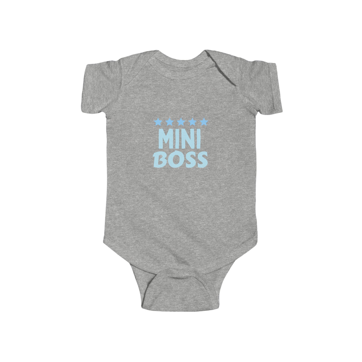 Mini Boss - Boy Infant Fine Jersey Bodysuit