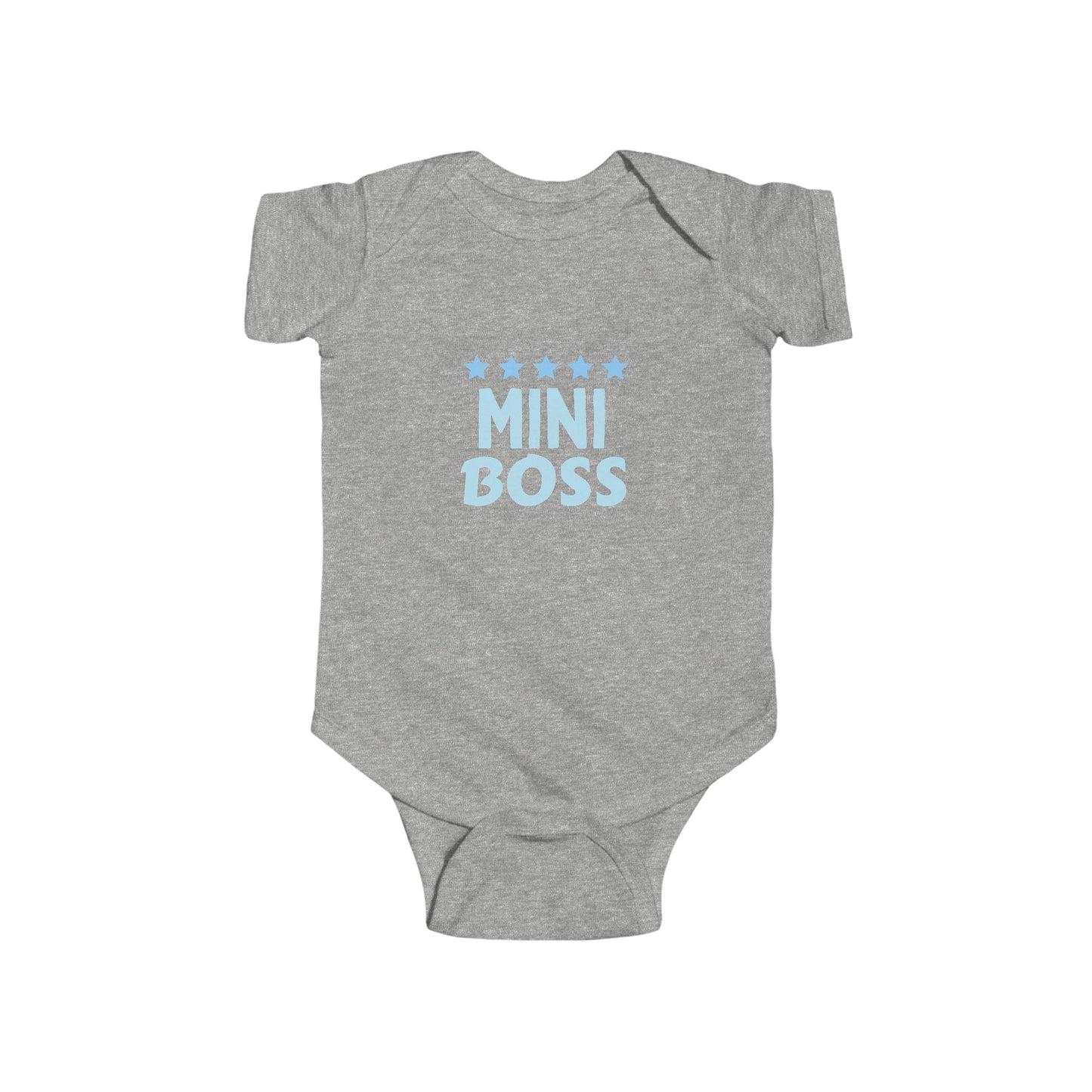 Mini Boss - Boy Infant Fine Jersey Bodysuit