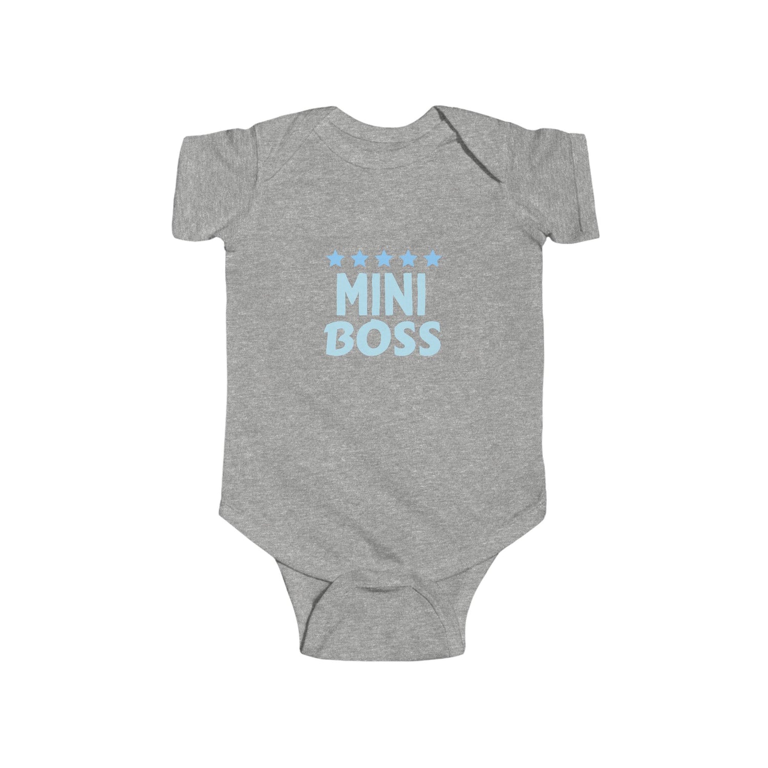 Mini Boss - Boy Infant Fine Jersey Bodysuit