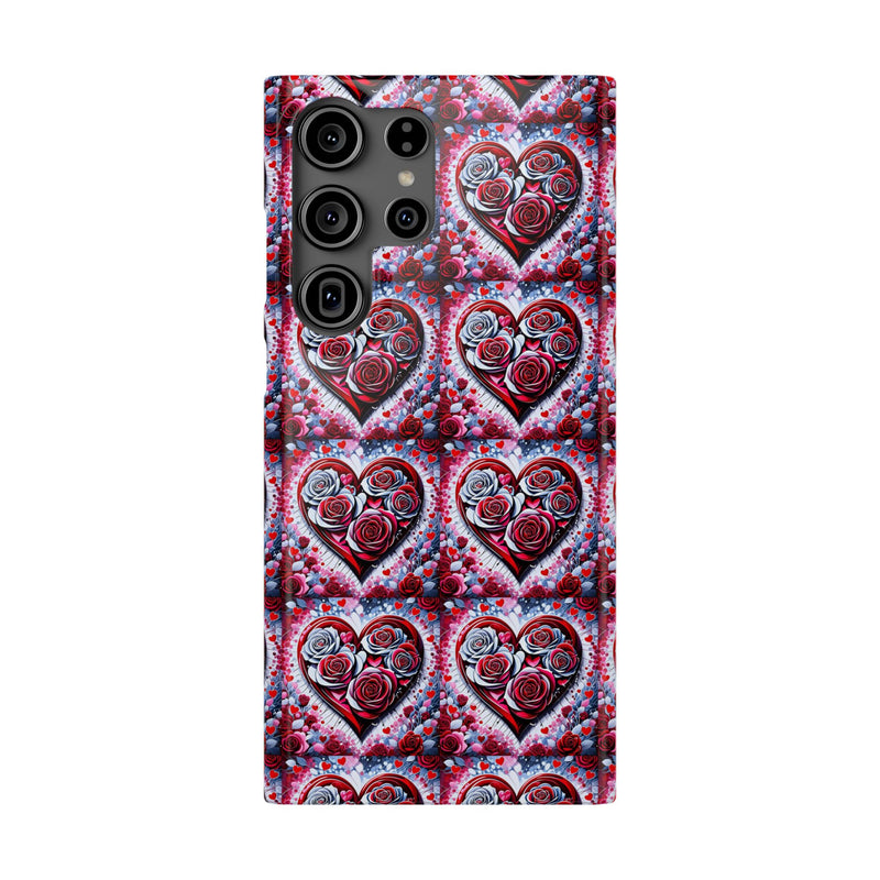 Rose Heart - Slim Phone Case