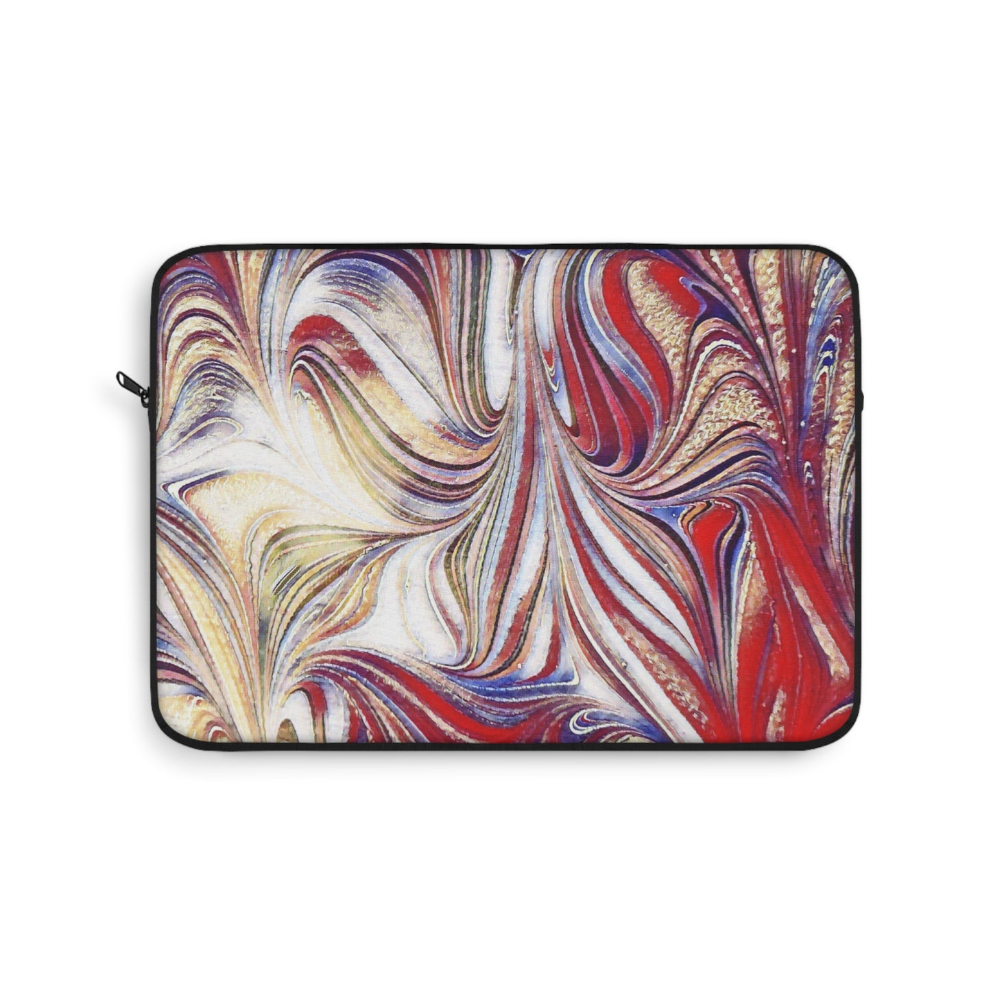 Abstract Acrylic Swirl Laptop Sleeve