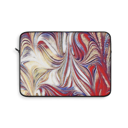 Abstract Acrylic Swirl Laptop Sleeve