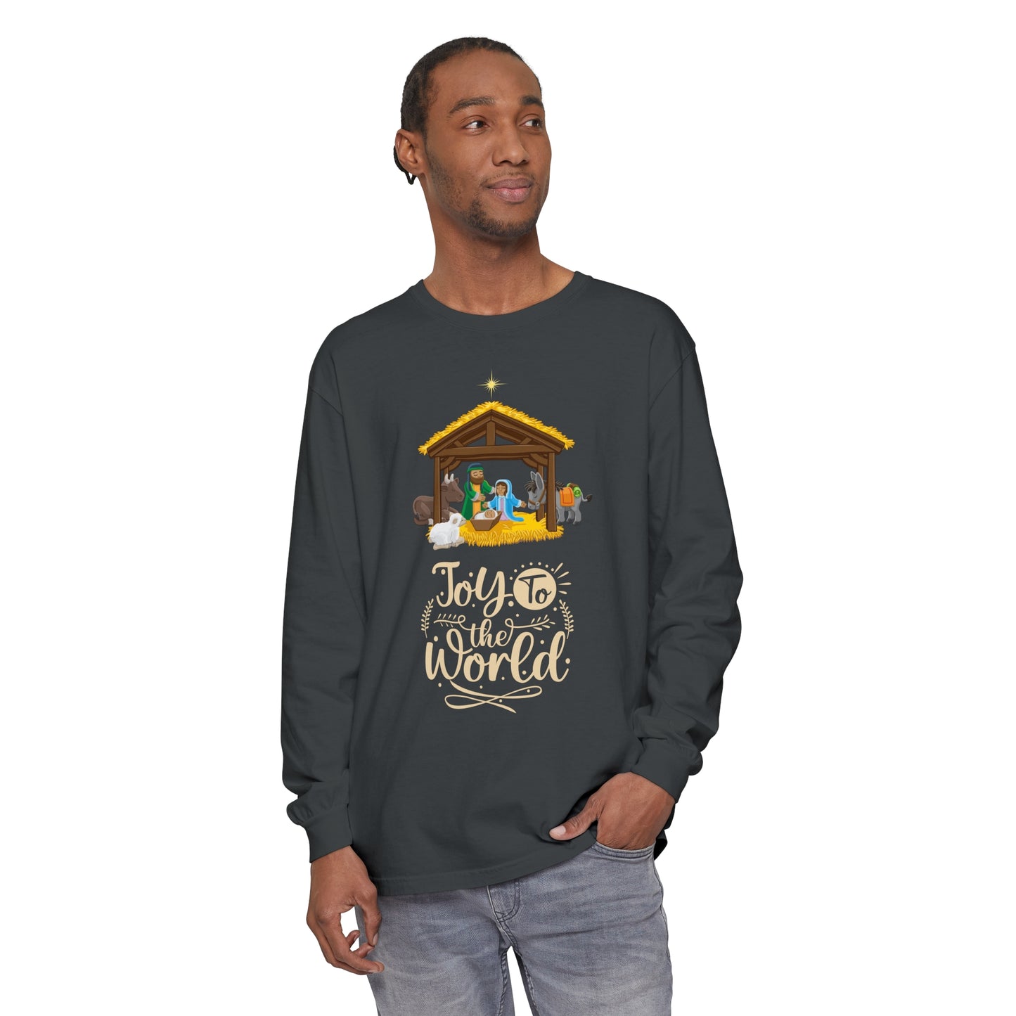 Joy to The World - Christmas Long Sleeve T-Shirt