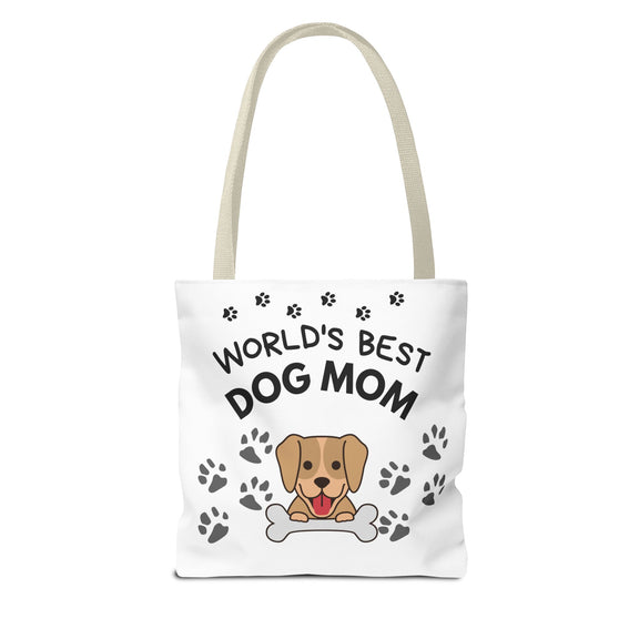 World's Best Dog Mom Tote Bag