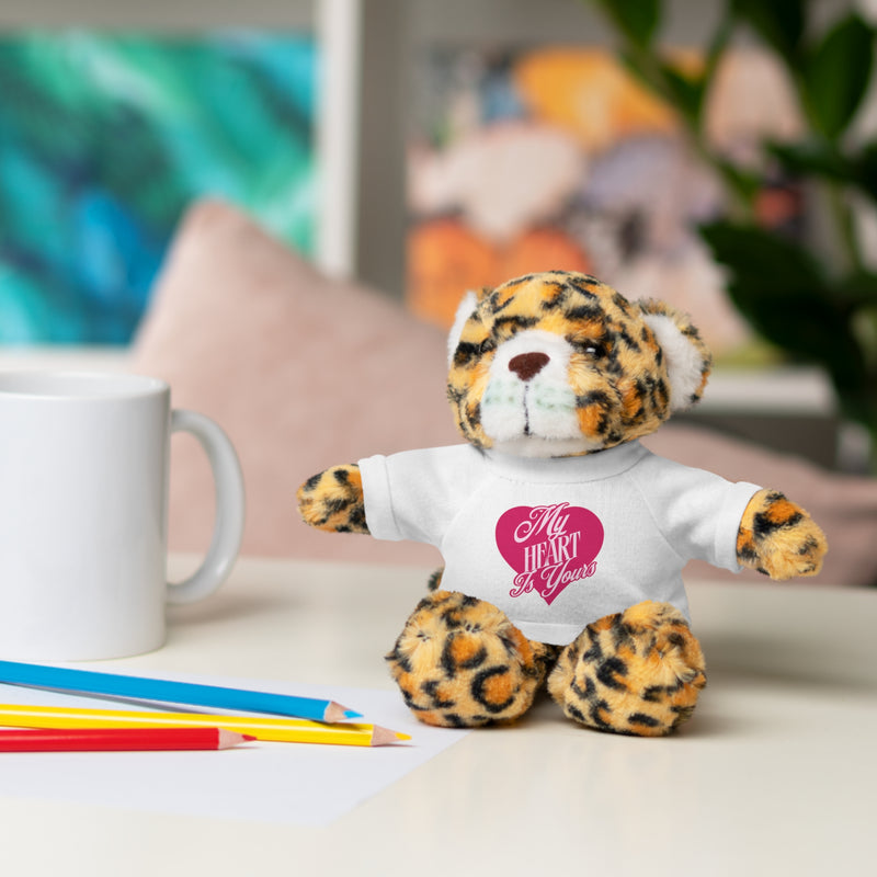 My Heart is Yours - Romantic Stuffed Animals with Tee