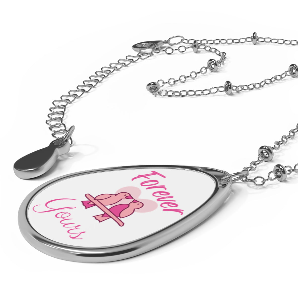 Forever Yours Oval Necklace