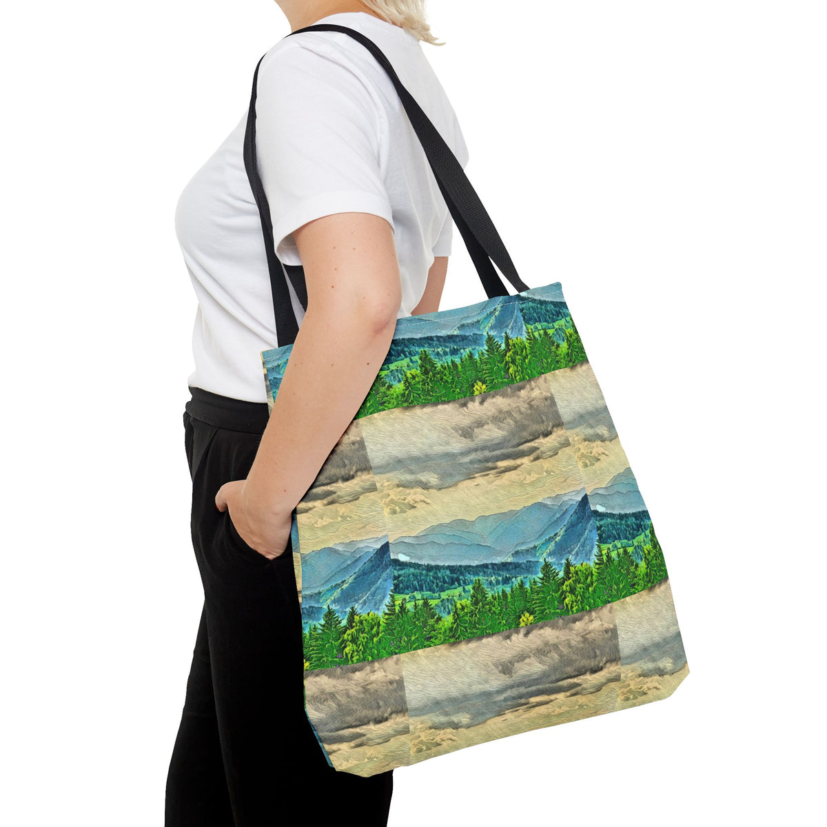Forest Landscape Tote Bag (AOP)
