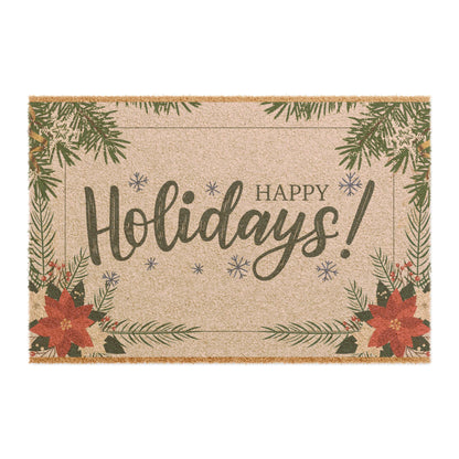 Happy Holidays Doormat