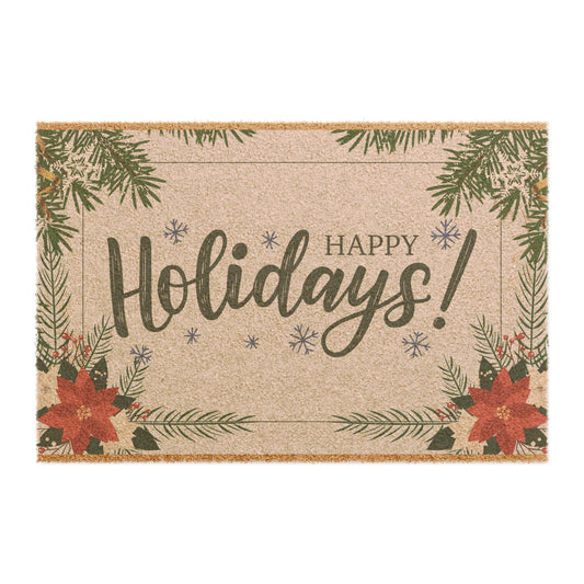 Happy Holidays Doormat