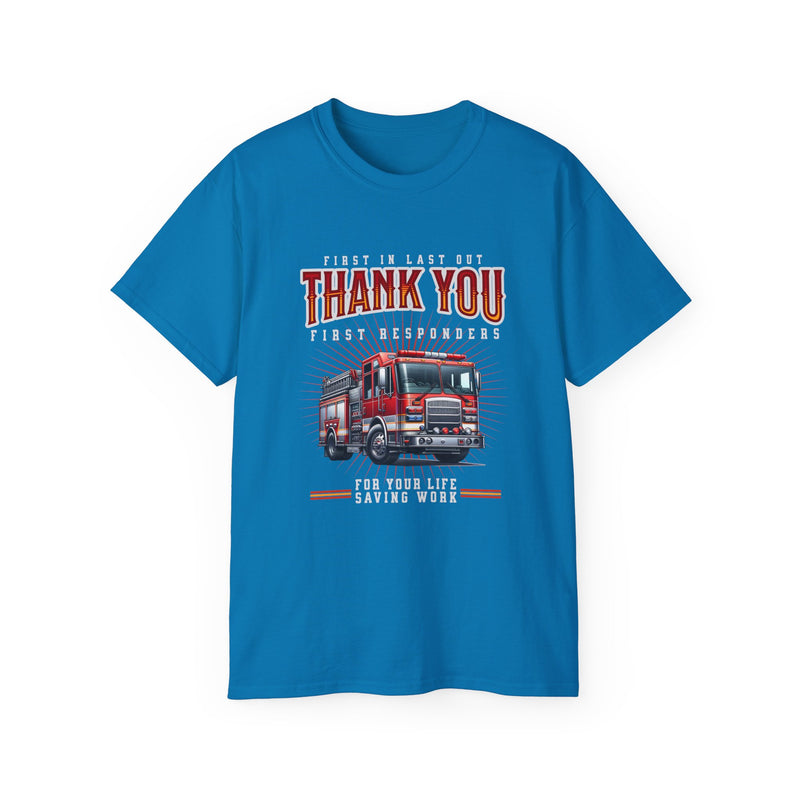 Thank You First Responders Unisex Ultra Cotton T-Shirt