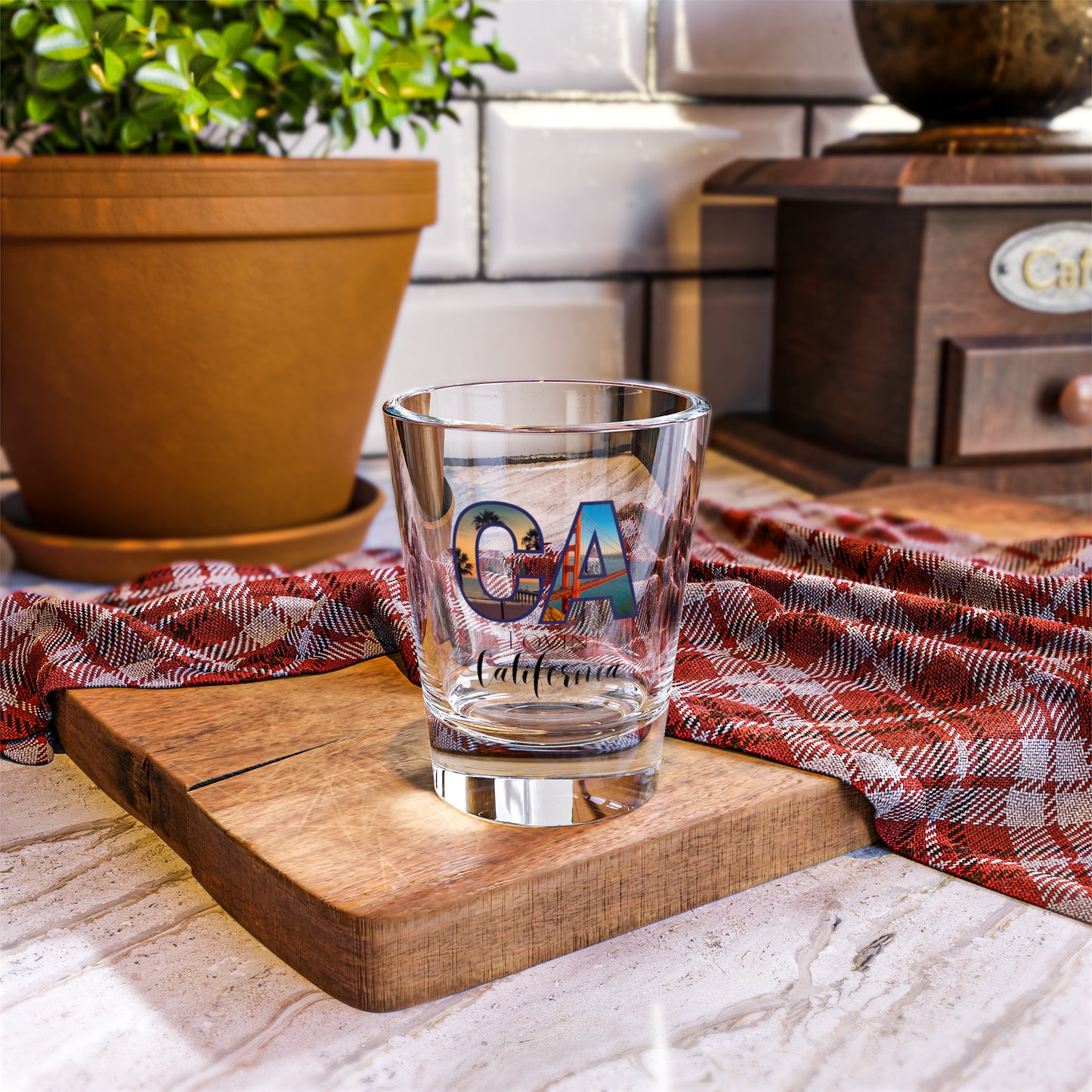 Lovin' California Shot Glass, 1.5oz