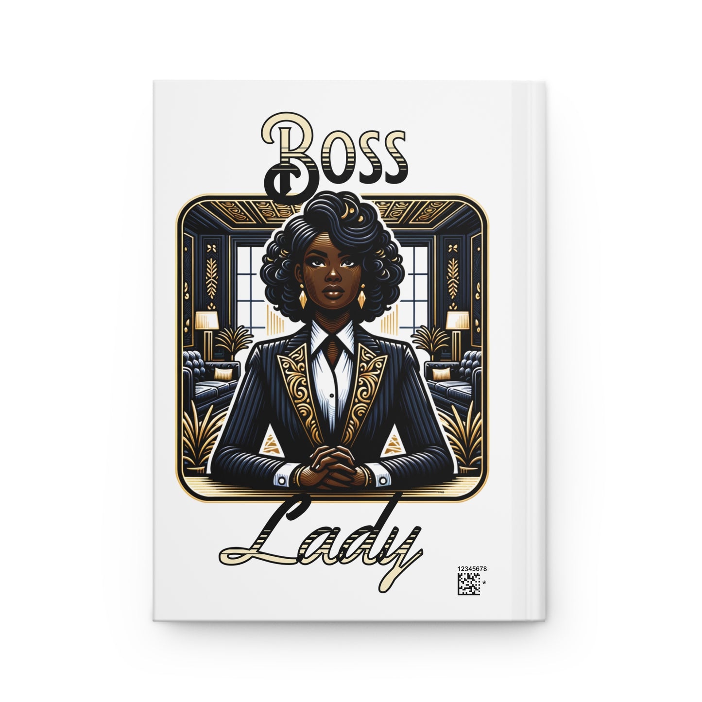 Boss Lady Hardcover Journal Matte