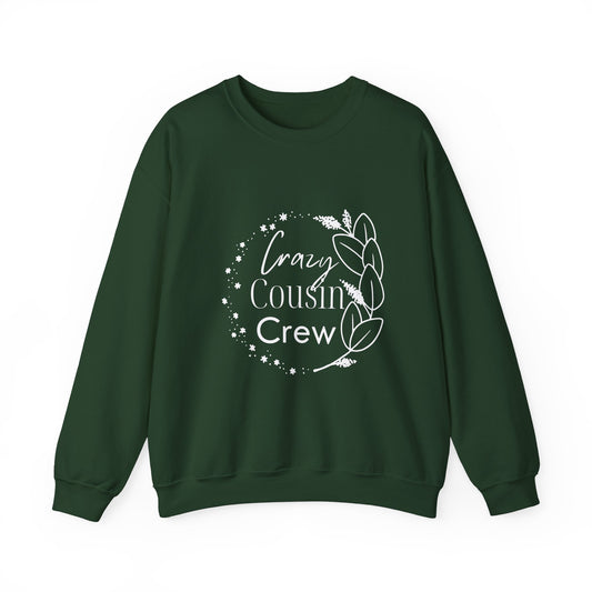 Crazy Cousin Crew - Family Reunion Unisex Heavy Blend™ Crewneck Sweatshirt
