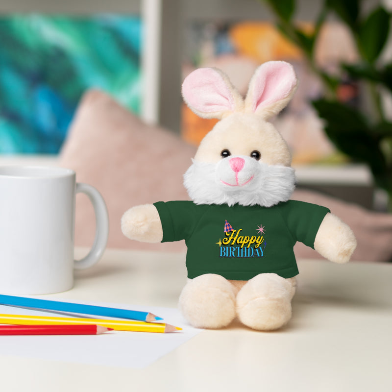 Happy Birthday -  Stuffed Animals with Tee