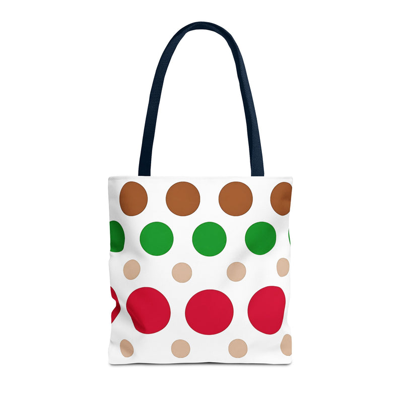 Colorful Polka Dot Tote Bag