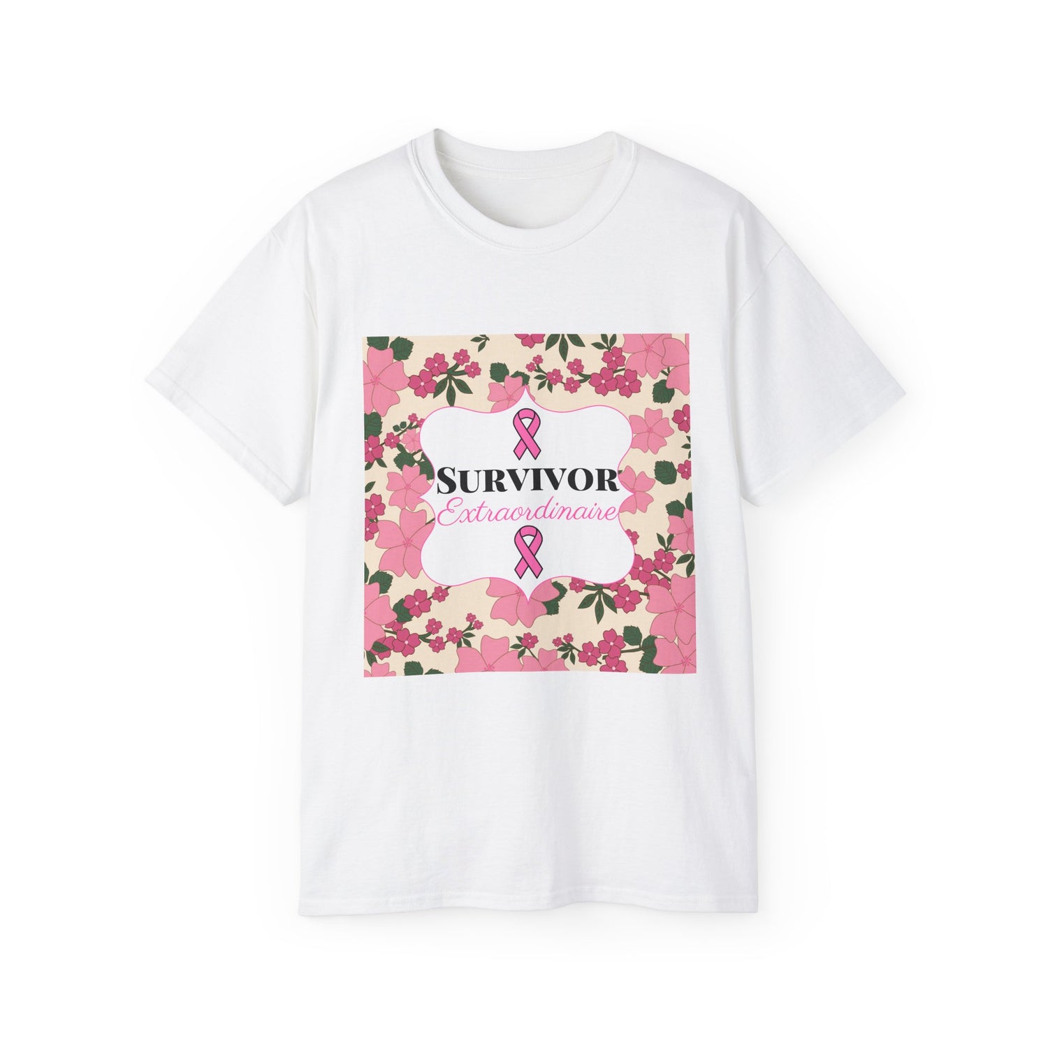 Survivor Extraordinaire -  Breast Cancer Survivor Ultra Cotton T-Shirt