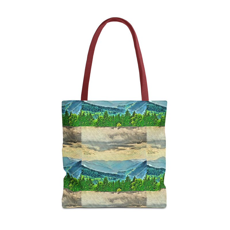 Forest Landscape Tote Bag (AOP)