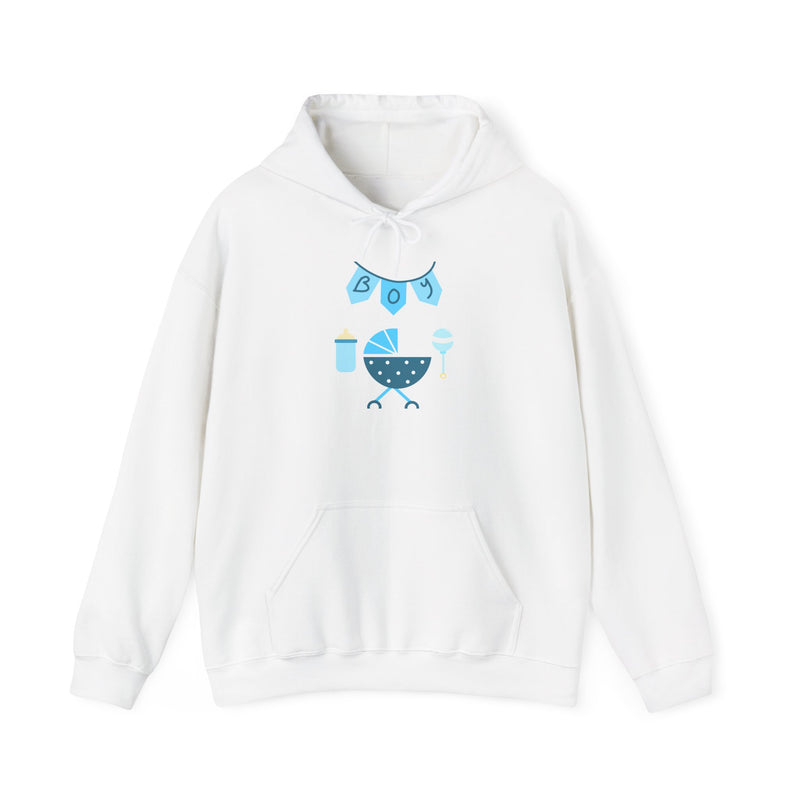 BOY New Baby Hoodie - Baby Shower Gift for New Parents