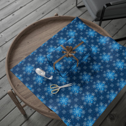 Magical Holiday Snowflake Wrapping Paper