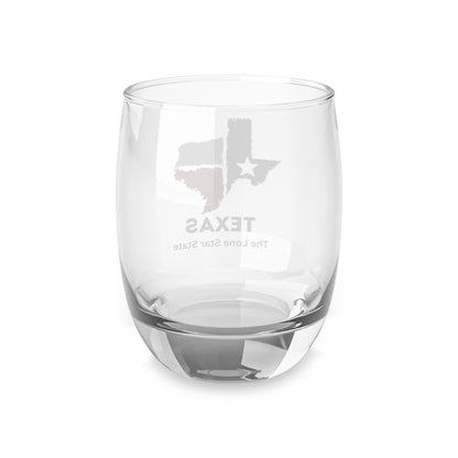 Texas: The Lone Star State Whiskey Glass