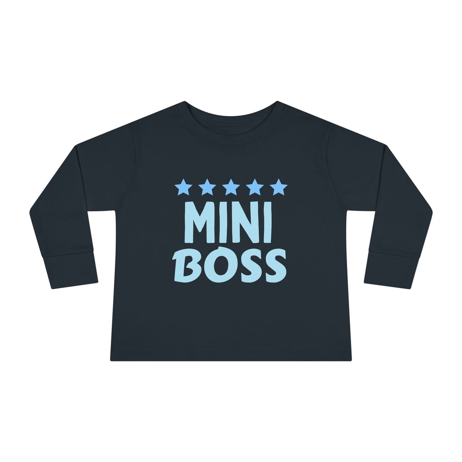 Mini Boss Toddler Long Sleeve Tee