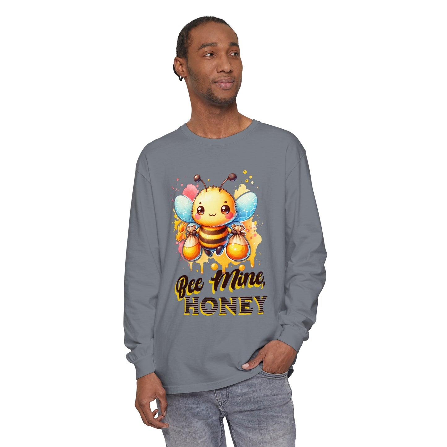 Bee Mine, Honey - Romantic Long Sleeve T-Shirt