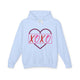 XOXO Romantic Unisex Lightweight Hooded Sweatshirt