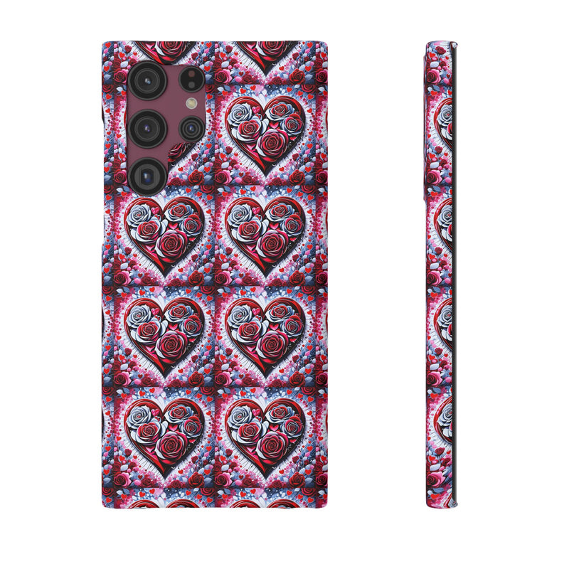 Rose Heart - Slim Phone Case