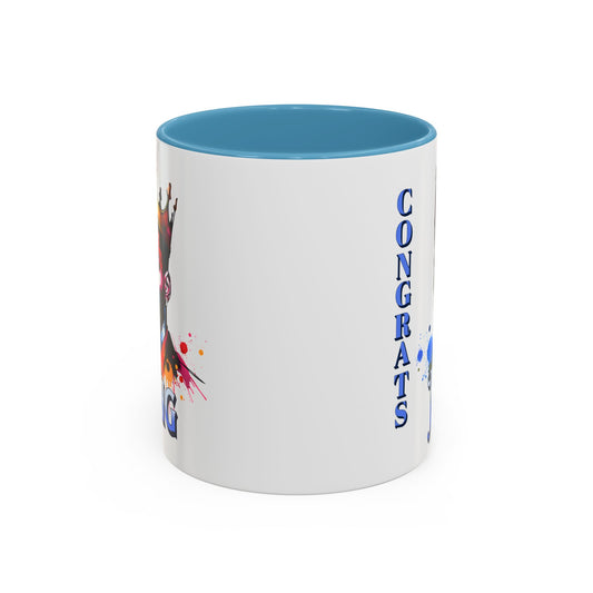 Congrats King Accent Coffee Mug (11, 15oz)